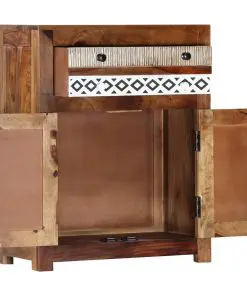vidaXL Side Cabinet 60x30x75 cm Solid Sheesham Wood