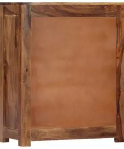 vidaXL Side Cabinet 60x30x75 cm Solid Sheesham Wood