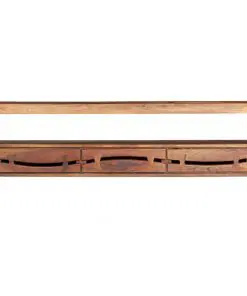 vidaXL TV Cabinet 140x30x45 cm Solid Acacia Wood