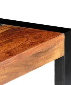 vidaXL TV Cabinet 140x30x45 cm Solid Acacia Wood