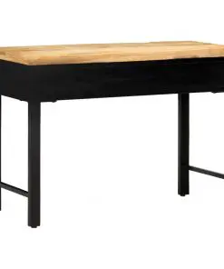vidaXL Writing Table 110x50x76 cm Solid Mango Wood