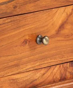 vidaXL TV Cabinet 120x30x40 cm Solid Acacia Wood