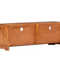 vidaXL TV Cabinet 120x30x40 cm Solid Acacia Wood