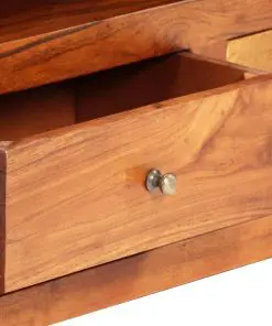 vidaXL TV Cabinet 120x30x40 cm Solid Acacia Wood