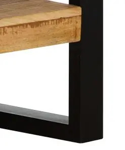 vidaXL Console Table 130x30x76 cm Solid Mango Wood