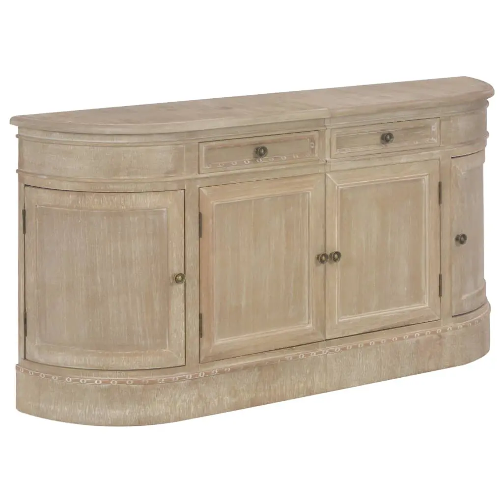 vidaXL Sideboard 134x30x68 cm Solid Wood