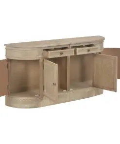 vidaXL Sideboard 134x30x68 cm Solid Wood