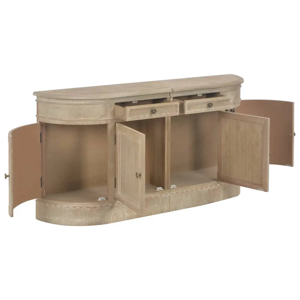 vidaXL Sideboard 134x30x68 cm Solid Wood