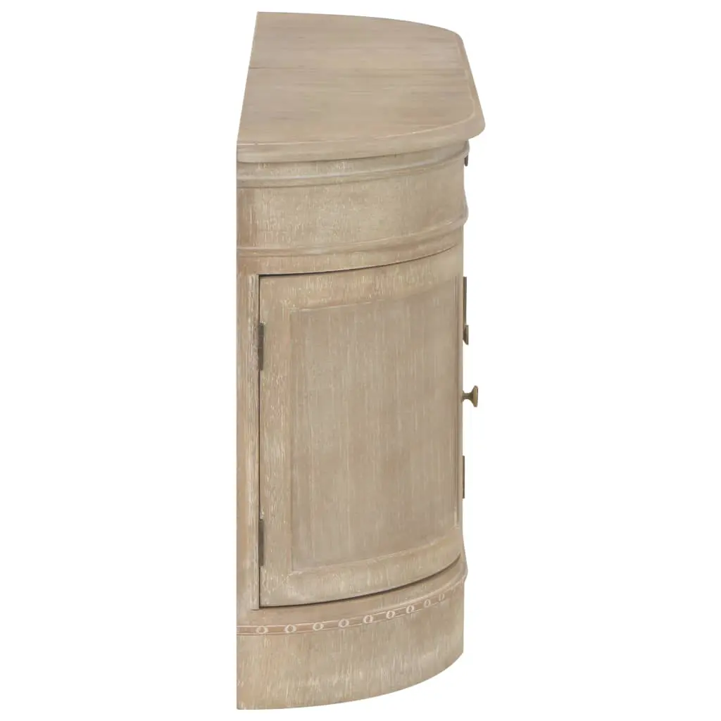 vidaXL Sideboard 134x30x68 cm Solid Wood