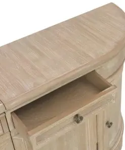 vidaXL Sideboard 134x30x68 cm Solid Wood