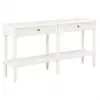 vidaXL Sideboard White 150x35x77 cm Solid Wood