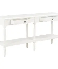 vidaXL Sideboard White 150x35x77 cm Solid Wood