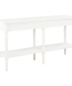 vidaXL Sideboard White 150x35x77 cm Solid Wood