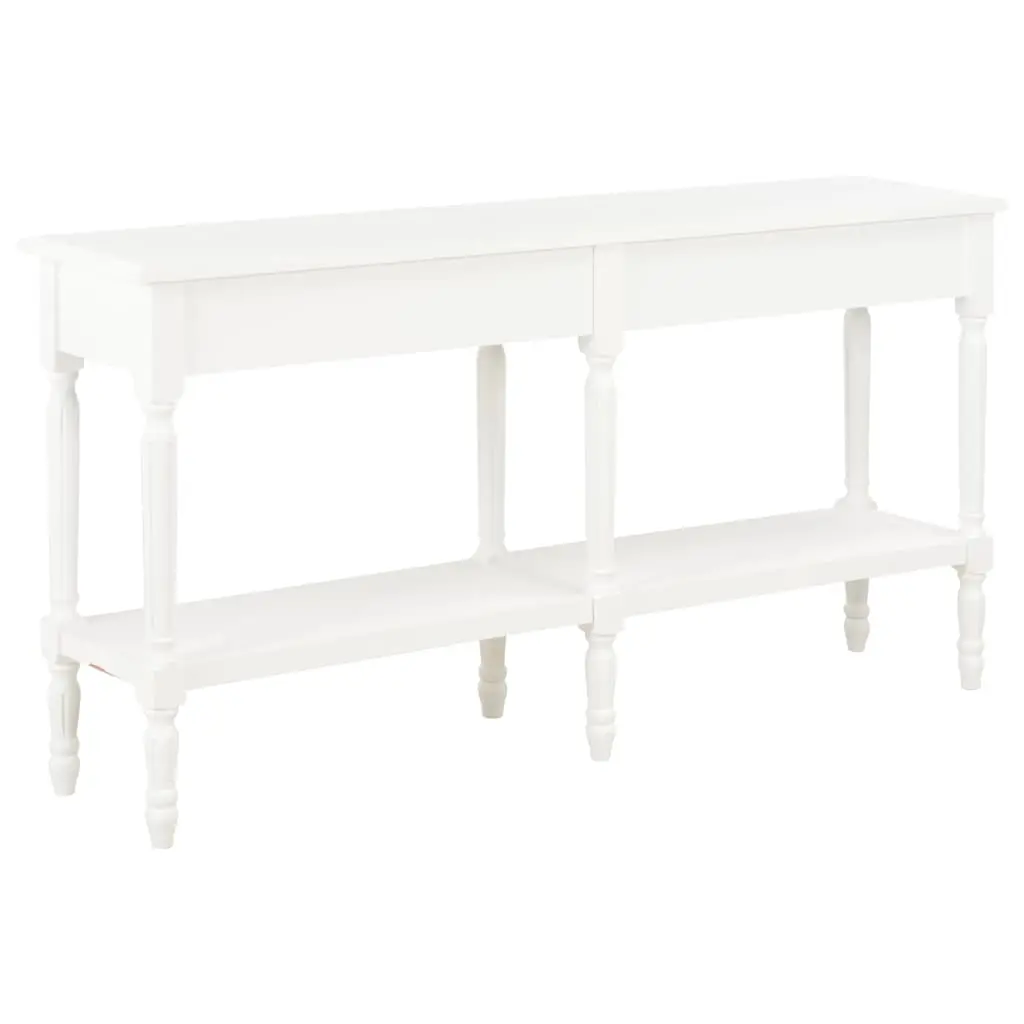 vidaXL Sideboard White 150x35x77 cm Solid Wood