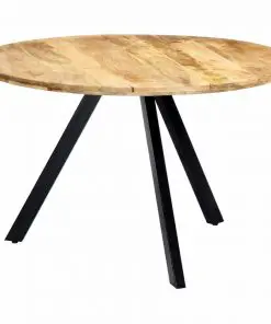 247848 vidaXL Dining Table 120×76 cm Solid Mango Wood