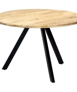 247848 vidaXL Dining Table 120×76 cm Solid Mango Wood