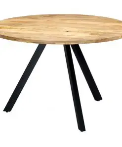 247848 vidaXL Dining Table 120×76 cm Solid Mango Wood