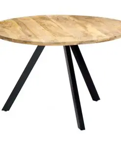 247848 vidaXL Dining Table 120×76 cm Solid Mango Wood