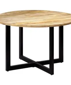vidaXL Dining Table 120×73 cm Solid Mango Wood