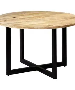 vidaXL Dining Table 120×73 cm Solid Mango Wood