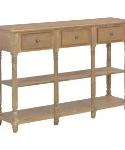 vidaXL Console Table 120x30x76 cm MDF