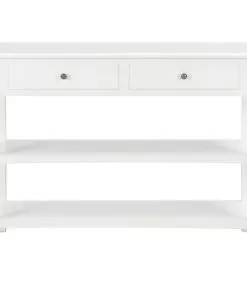 vidaXL Sideboard White 110x35x80 cm MDF