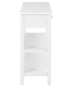 vidaXL Sideboard White 110x35x80 cm MDF