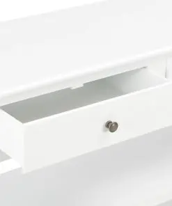 vidaXL Sideboard White 110x35x80 cm MDF