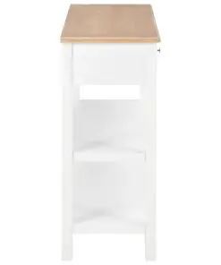 vidaXL Sideboard White 110x35x80 cm MDF