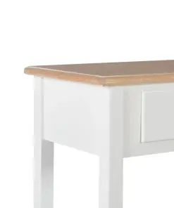 vidaXL Sideboard White 110x35x80 cm MDF