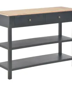 vidaXL Sideboard Black 110x35x80 cm MDF