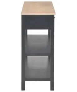 vidaXL Sideboard Black 110x35x80 cm MDF