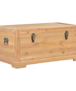 vidaXL Storage Chest with Cushion 80x40x40 cm MDF