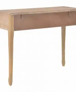 vidaXL Dressing Console Table with 3 Drawers Brown