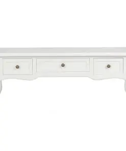 vidaXL TV Cabinet White 100x35x35 cm Wood