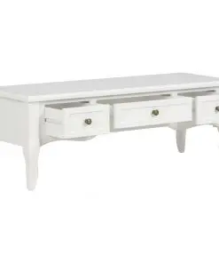 vidaXL TV Cabinet White 100x35x35 cm Wood