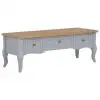 vidaXL TV Cabinet Grey 100x35x35 cm Wood