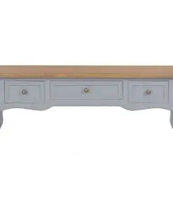 vidaXL TV Cabinet Grey 100x35x35 cm Wood