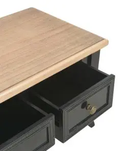 vidaXL TV Cabinet Black 100x35x35 cm Wood