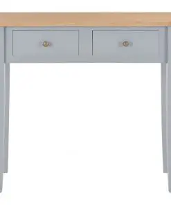 vidaXL Dressing Console Table Grey 79x30x74 cm Wood