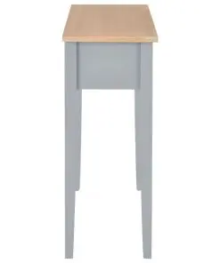 vidaXL Dressing Console Table Grey 79x30x74 cm Wood