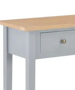 vidaXL Dressing Console Table Grey 79x30x74 cm Wood