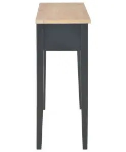 vidaXL Dressing Console Table Black 79x30x74 cm Wood