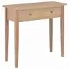 vidaXL Dressing Console Table Brown 79x30x74 cm Wood