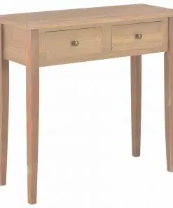 vidaXL Dressing Console Table Brown 79x30x74 cm Wood