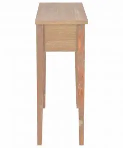 vidaXL Dressing Console Table Brown 79x30x74 cm Wood