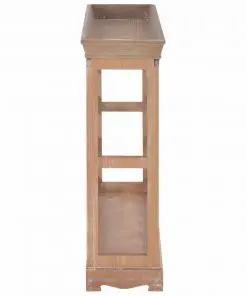 vidaXL Wine Cabinet Brown 70×22.5×70.5 cm MDF