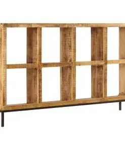 vidaXL Sideboard 160x25x95 cm Solid Mango Wood
