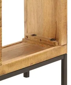 vidaXL Sideboard 160x25x95 cm Solid Mango Wood