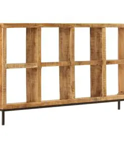vidaXL Sideboard 160x25x95 cm Solid Mango Wood